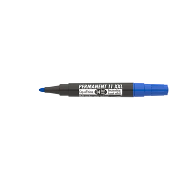 Alkoholos marker 3mm, kerek Ico 11XXL kék