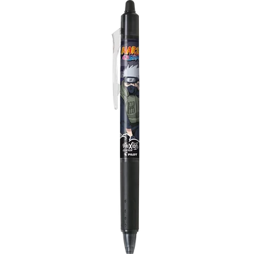 Rollertoll 0,7mm, törölhető nyomógombos Pilot Frixion Clicker Naruto, írásszín fekete