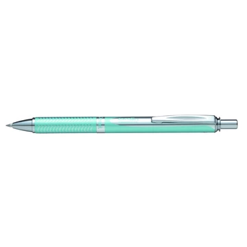 Rollertoll 0,35mm, fém aquamarine test, Pentel Energel BL407LS-A, írásszín kék