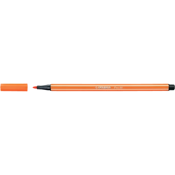 Rostirón, filctoll 1mm, M STABILO Pen 68 halvány narancssárga