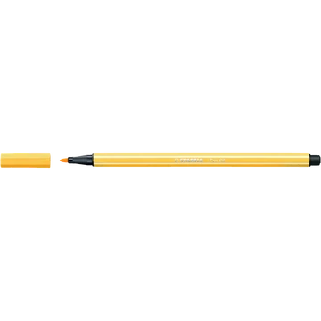 Rostirón, filctoll 1mm, M STABILO Pen 68 sárga