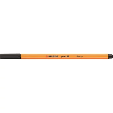 Rostirón, tűfilc 0,4mm, STABILO Point 88 fekete
