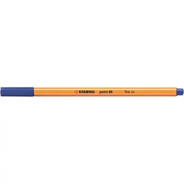 Rostirón, tűfilc 0,4mm, STABILO Point 88 kék