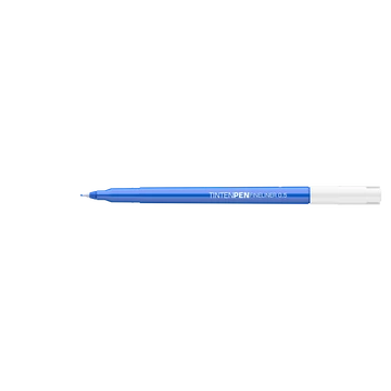 Rostirón, tűfilc vízbázisú, 0,5mm, kerek test, Tinten Pen Ico kék