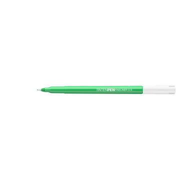 Rostirón, tűfilc vízbázisú, 0,5mm, kerek test, Tinten Pen Ico zöld