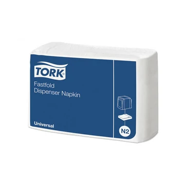 Szalvéta adagolóba 300 szál/csomag 36 csomag/karton N2 Counterfold Tork_10933 fehér
