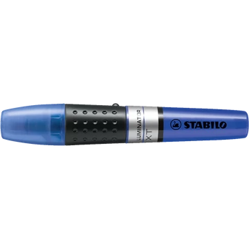 Szövegkiemelő 2-5mm, hengeres test Stabilo Luminator kék