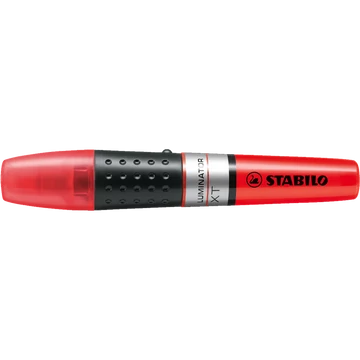 Szövegkiemelő 2-5mm, hengeres test Stabilo Luminator piros