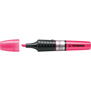 Szövegkiemelő 2-5mm, hengeres test Stabilo Luminator rózsaszín