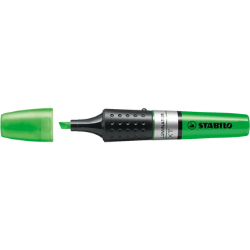 Szövegkiemelő 2-5mm, hengeres test Stabilo Luminator zöld