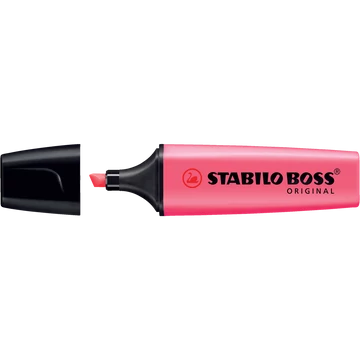 Szövegkiemelő 2-5mm, vágott hegyű, STABILO Boss original ciklámen