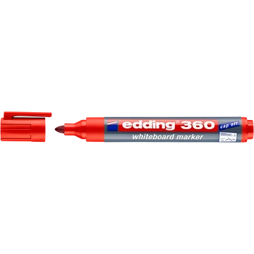 Táblamarker 1,5-3mm, kerek Edding 360 piros