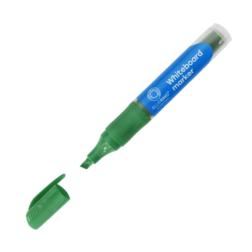 Táblamarker 2,2-5,2mm, vágott hegyű, cserélhető betétes, Bluering zöld