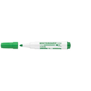 Táblamarker 3mm, kerek Ico 11XXL zöld