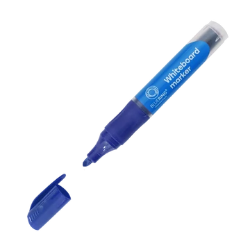 Táblamarker 3mm, kerek, cserélhető betétes, Bluering kék