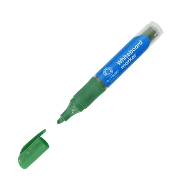 Táblamarker 3mm, kerek, cserélhető betétes, Bluering zöld