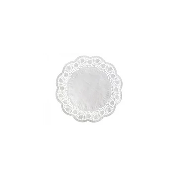 Tortacsipke kerek átmérő: 26 cm 100 db/csomag fehér