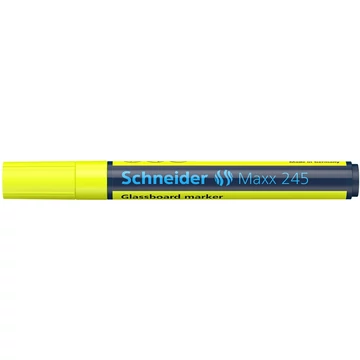 Üvegtábla marker 1-3mm, Schneider Maxx 245 sárga