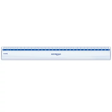 Vonalzó 30 cm, klasszikus Keyroad