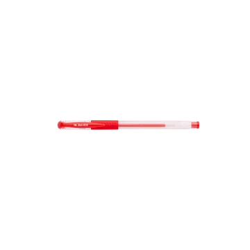 Zseléstoll 0,5mm, kupakos GEL-Ico, írásszín piros