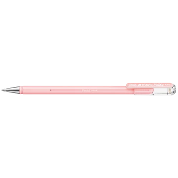 Zseléstoll 0,4mm, kupakos Pentel Hybrid K108-PP, írásszín pastel pink