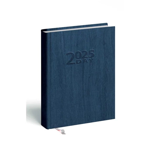Határidőnapló 2day B/6, kétnapos beosztás + jegyzetlap kék Realsystem 2026.