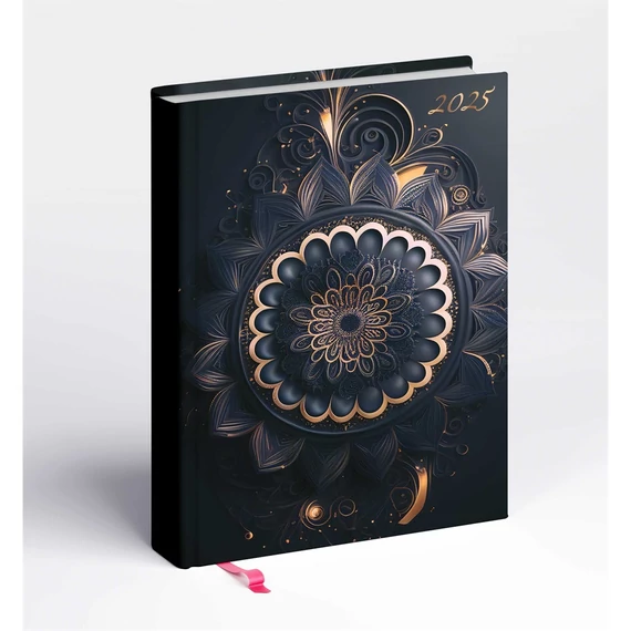 Határidőnapló Librobella hölgyeknek B/6, napi mandala Realsystem 2026.