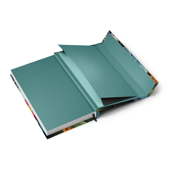 Határidőnapló mágnessel záródó, fehér lapokkal Fox 130x160 mm, Presco
