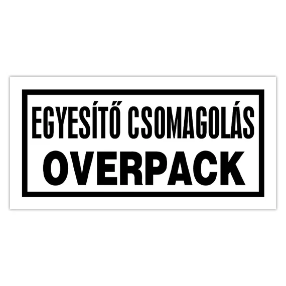 Információs címke, papír Egyesítő csomagolás 5cmx10cm 300db/tekercs