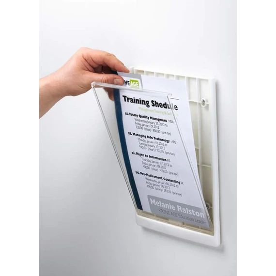 Irányítótábla, 210x297mm, Durable fehér