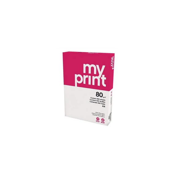 Másolópapír A4, 80g, My Print 500ív/csomag