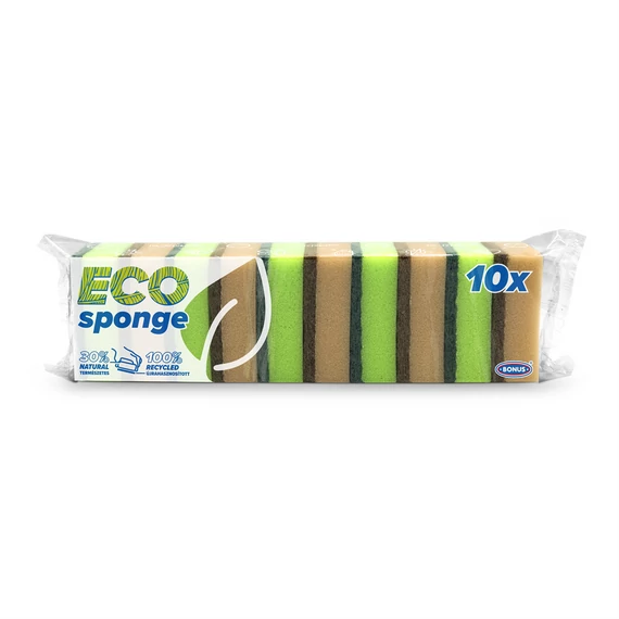 Mosogatószivacs 10 db/csomag Bonus B040