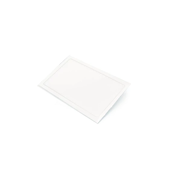 Névkitűző 90x56mm, biztosító tűvel és csiptetővel Bluering®