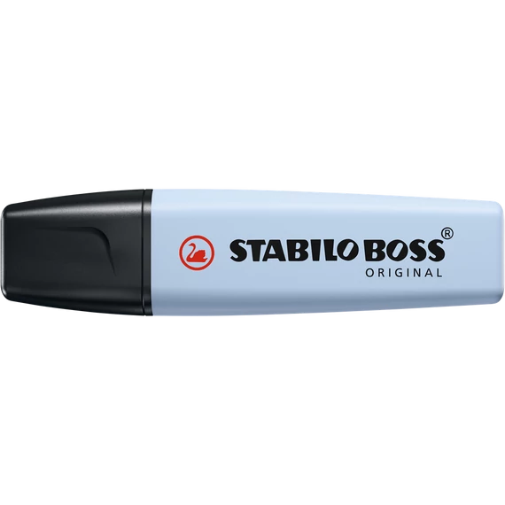 Szövegkiemelő 2-5mm, vágott hegyű, STABILO Boss original Pastel ködös kék