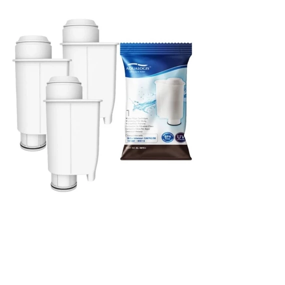 Vízlágyító szűrő 3 db/csomag Brita Inteza+ CA6702/00 kávégépekhez helyettesítő Aqualogis