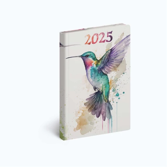 Zsebnaptár álló Fiestina light hölgyeknek B/6, heti kolibri Realsystem 2026.