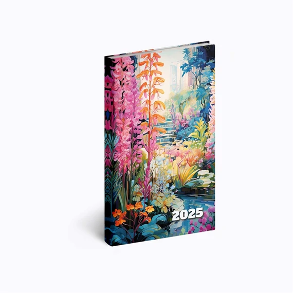 Zsebnaptár álló Picture, fehér lapokkal kert Realsystem 2026.