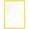 Bemutatótábla panel, A4, 5 db/csomag, Durable Sherpa sárga