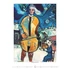 Falinaptár képes 420 × 560 mm, fehér lapokkal Marc Chagall Dayliner 2026.