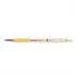 Golyóstoll 0,7mm, pasztell sárga test, Zebra F-301, írásszín kék
