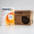 Másolópapír A4, 80g, újrahasznosított ISO 70 fehérségű Saveco Orange Label 500ív/csomag